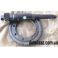Главная пара (шестерня+вал) Сенс ЗАЗ 245-2302020-41