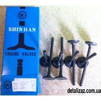 Клапан впускной 1 шт. Лачетти 1.6 Aвeo 1.6 ShinHan 96440081