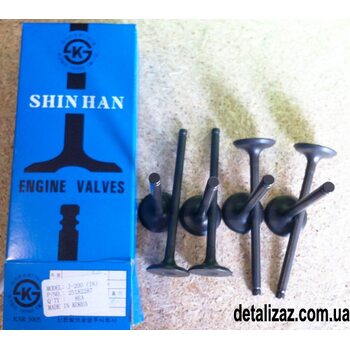 Клапан впускной 1 шт. Лачетти 1.6 Aвeo 1.6 ShinHan 96440081