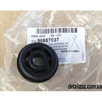 Подушка радиатора верхняя Лачетти GM 96887037, 96553258