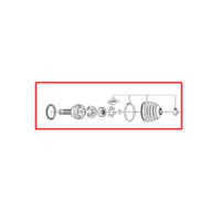 Шрус наружный (нар.22/вн.22) Aвeo 1.5 (с ABS) T200,250. HERI OP-1036A