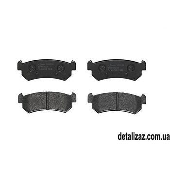 Колодки тормозные задние до 2007г. Lacetti Brembo P10001 