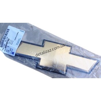 Эмблема "Chevrolet" крест Авео T250 на решётке капота GM 96648780