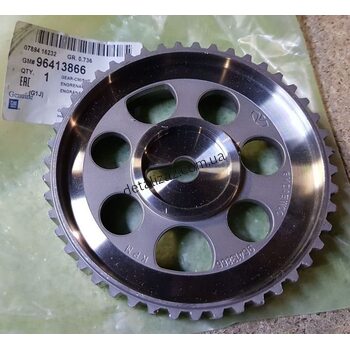Шестерня распредвала выпускного Лачетти 1.8LDA GM 96413866