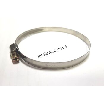 Хомут для шлангов с червячной резьбой Norma W2 80-100