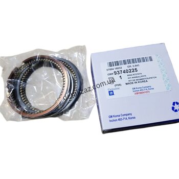 Кольца поршневые Cтандарт Ланос Авео Лачетти 1.6 GM 93740225