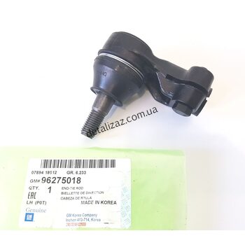 Наконечник рулевых тяг левый Сенс, Ланос GM 96275018