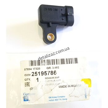 Датчик абсолютного давления Лачетти 1.6 GM 25195786