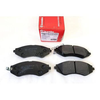 Колодки тормозные передние Lacetti Brembo P15002