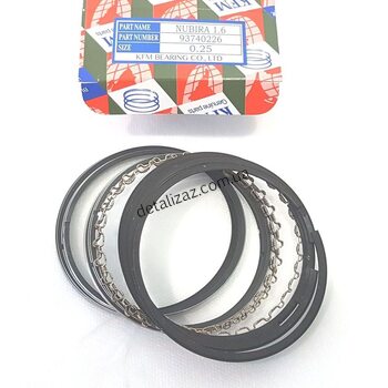 Кольца поршневые +0,25 1,6 KFM 93740226