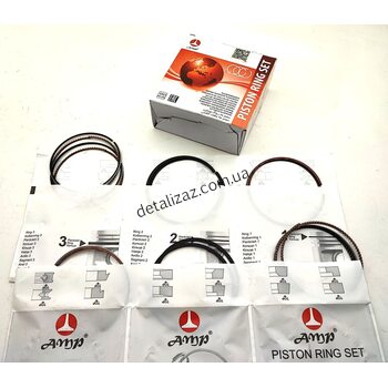 Кольца поршневые Лачетти 1,8LDA стандарт AMP 49-3549-000