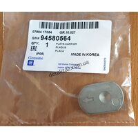 Кронштейн крепления зеркала салона на стекло (пластина) Ланос GM 94580564
