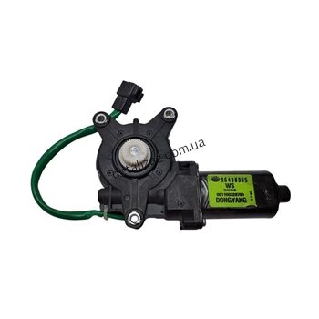 Мотор стеклоподъемника перед. левый/зад. правый (шестерня) Ланос Корея 96430355