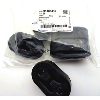 Подушка крепления глушителя задняя Ланос Авео GM 96181437