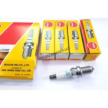 Свечи зажигания 4 шт Лачетти 1.8LDA NGK лицензия BKUR6ETB