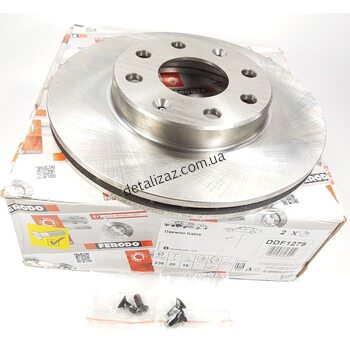 Диск тормозной передний 2 шт Авео Ferodo DDF1279