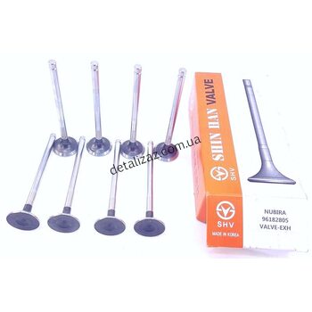 Клапан выпускной 1 шт. Ланос 1.6 ShinHan 96182805