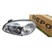 Фара в сборе передняя левая Сенс Ланос DEPO 222-1104L-LD