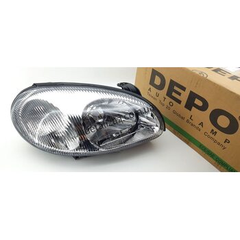 Фара в сборе передняя правая Сенс Ланос. DEPO 222-1104RLDM