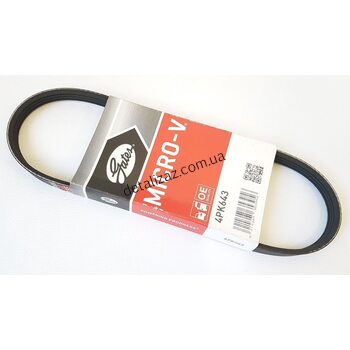 Ремень гидроусилителя поликлиновой Gates 4PK643
