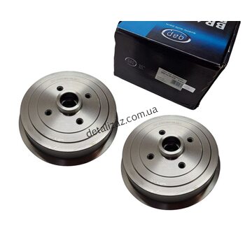 Барабан тормозной задний со ступицей 2 шт Ланос, Сенс без ABS QAP 05 610