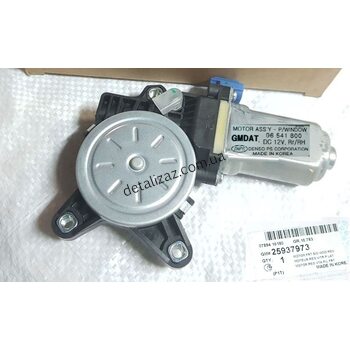 Мотор стеклоподъемника заднего правого Aвeo. GM 96541800, 26937973