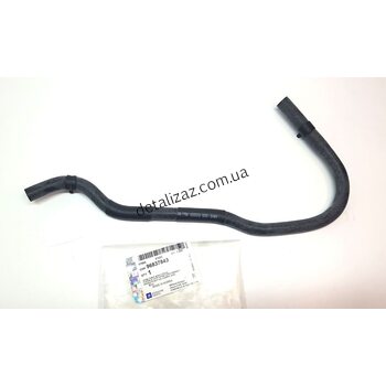 Патрубок от термостата к дроссельной заслонке Лачетти 1,8 LDA GM 96837843