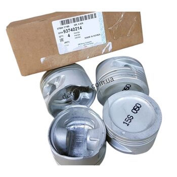 Поршни Ланос 1,5 +0,5 GM 93740214