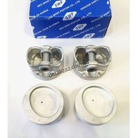 Поршни + пальцы +0,5 Ланос 1.6 SWP Корея 93740220