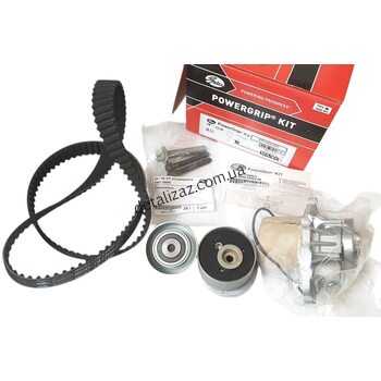 Ремень и ролик ГРМ с помпой Gates KP15603XS