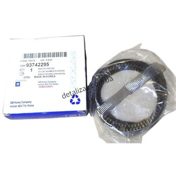Кольца поршневые +0.50 Ланос 1.5 GM 93742295