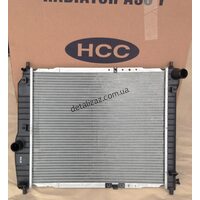 Радиатор охлаждения (480мм) Aвeo T200,Т250 HCC(HALLA) 96816481, 96443475