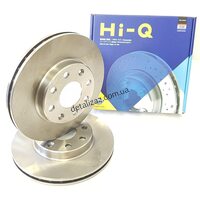 Диск тормозной передний 2 шт Авео Hi-Q SD3001