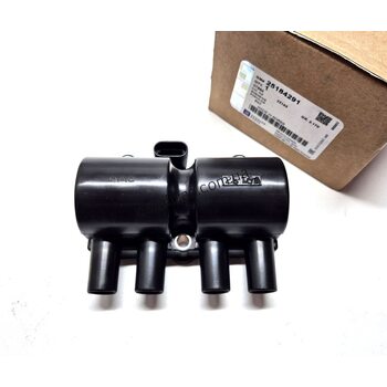 Катушка зажигания 4 контакт.  Ланос GM 96350585