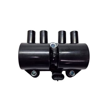 Катушка зажигания 4 контакт.  Ланос Корея 96350585