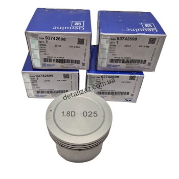 Поршни +0,25 Лачетти 1.8LDA GM 93742698