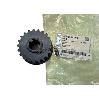 Шестерня коленвала Ланос 1.6 Авео 1.6 Лачетти 1.6. GM 96352740