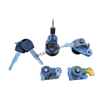 Замки в сборе (личинки) Авео T-250 Китай 95228633