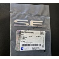 Эмблема надпись "SE" Сенс Ланос GM 96250233, 96604271
