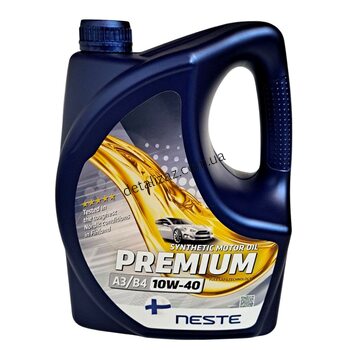 Масло моторное Neste Premium синтетика 10W-40 4л