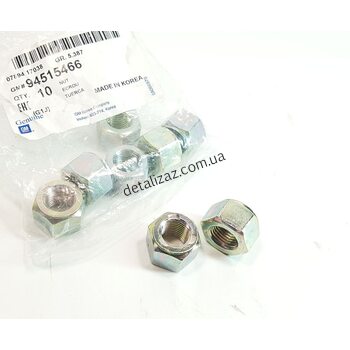 Гайка развального болта зад. подвески 1 шт. Лачетти GM 94515466