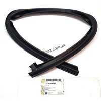 Уплотнитель стекла задней правой двери верхний Ланос GM 96304157