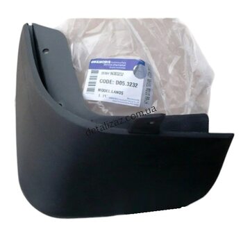 Брызговик заднего колеса правый Ланос, Сенс Китай 96303232