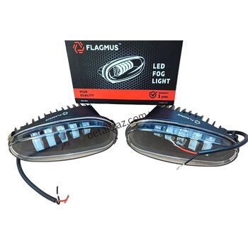 Фара противотуманная Сенс Ланос LED (к-кт 2 шт) Flagmus 96303261/62