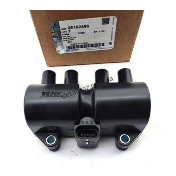 Катушка зажигания 3 контакт. Ланос Aвeo Лачетти GM 96253555
