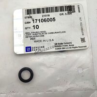 Кольцо форсунки нижнее Ланос Авео GM 17106005