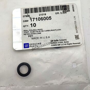 Кольцо форсунки нижнее Ланос Авео GM 17106005