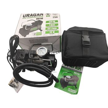 Компрессор автомобильный Uragan 90120