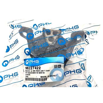 Подушка двигателя задняя Ланос, Сенс PH Корея 96227422