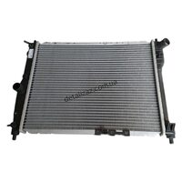 Радиатор охлаждения Ланос б/кондиционера Luzar 0563b